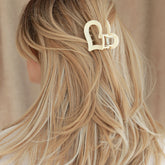 Haarklem medium heart creme